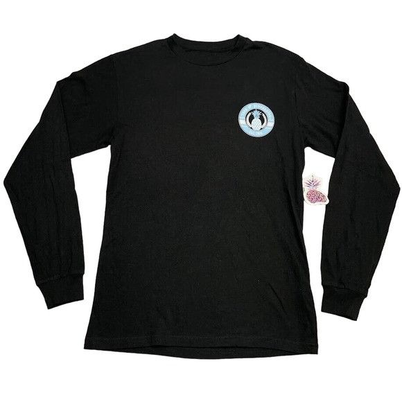 Love & Pineapples Lets Go Girls Tee Thrifted Vintage Style Size S - Picture 1 of 11